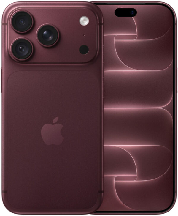 Смартфон iPhone 18 Pro 1024 ГБ Бордовый Е-СИМ