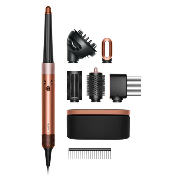 Стайлер Dyson Airwrap Complete Long i.d. HS08 (Curly+Coily) для кудрявых волос Янтарный/Шелковый