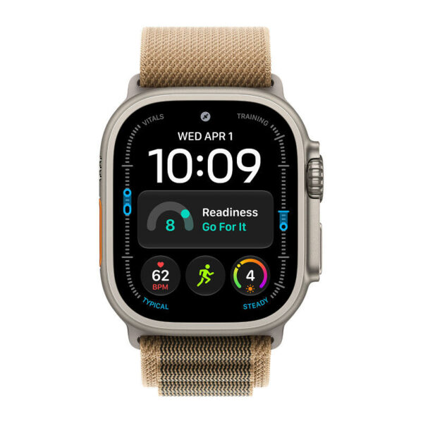 Apple Watch Ultra 4, 49 мм корпус из титана, ремешок Alpine пустынный