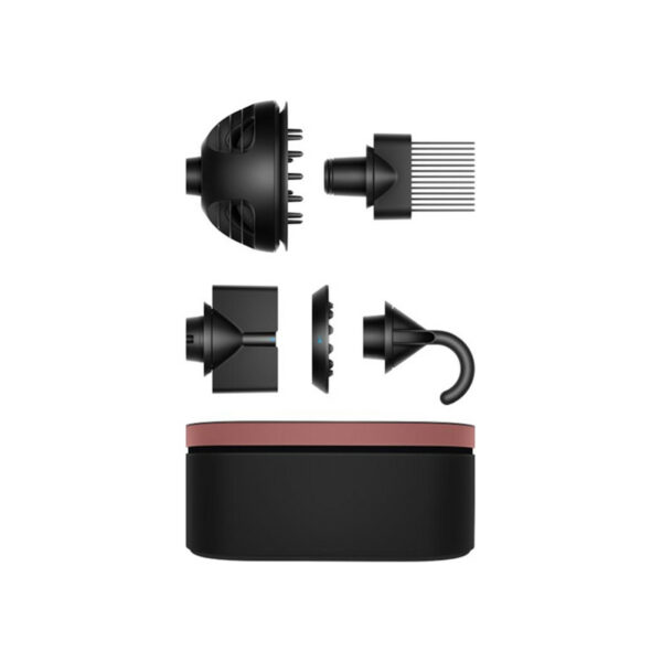 Фен Dyson Supersonic Nural HD16 для кудрявых волос Пурпурный/Пёстрый с кейсом