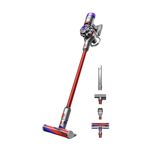 Беспроводной пылесос Dyson V15 Origin Fluffy Красный/Никель